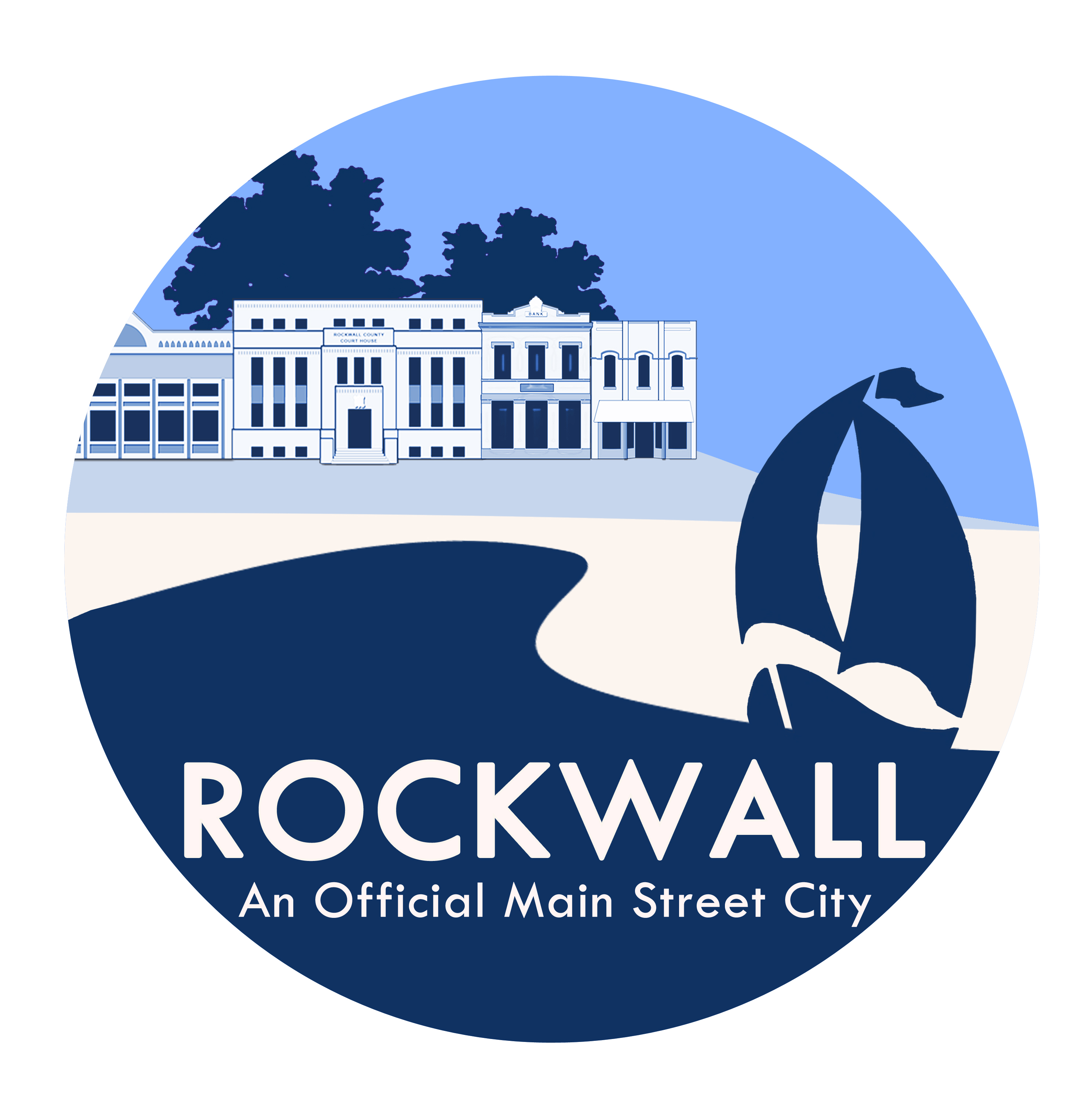 Rockwall Main Street Logo - 2010